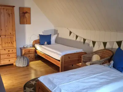 Schlafzimmer Einzelbett