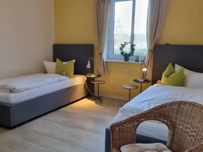 Schlafzimmer Einzelbetten
