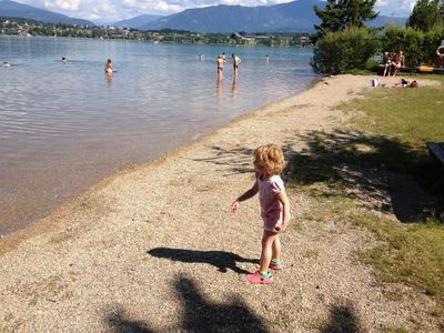 Eigener großer Privat-Badestrand Einfach baden