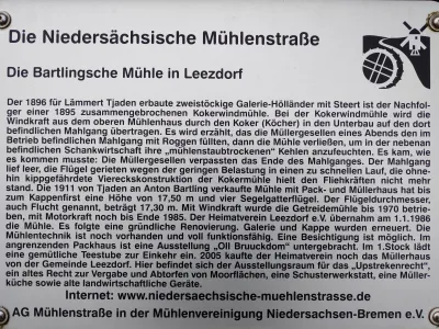 Beschreibung Bartlingsche Mühle
