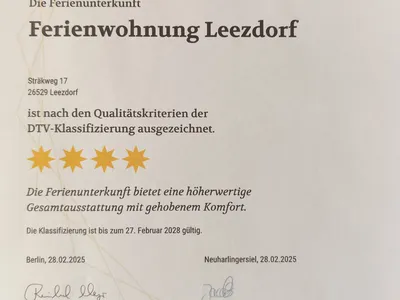 DTV-Urkunde
