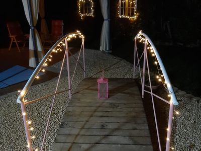 Elfenbrücke bei Nacht