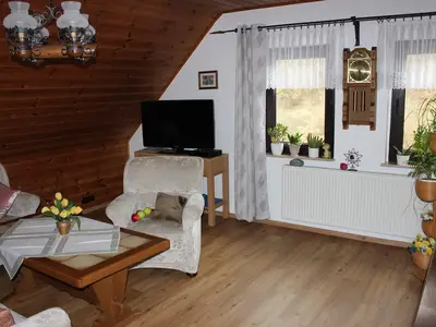 Wohnzimmer FeWo Schober