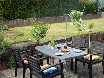 Terrasse im Garten