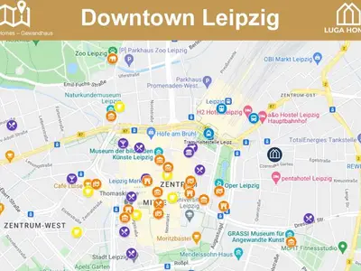 Ferienwohnung für 4 Personen (35 m²) in Leipzig 2/10