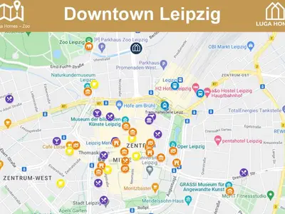 Ferienwohnung für 4 Personen (60 m²) in Leipzig 3/10