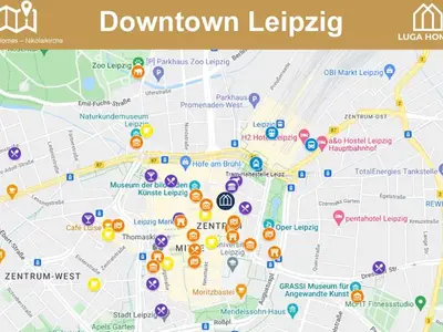 Ferienwohnung für 4 Personen (48 m²) in Leipzig 3/10