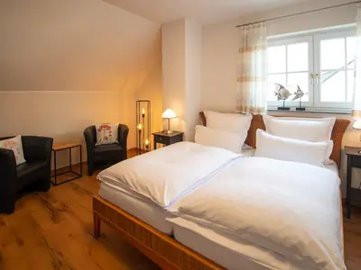 gemütliches Schlafzimmer FeWo Helena