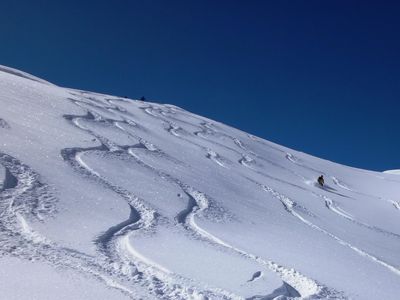 Spuren im Schnee