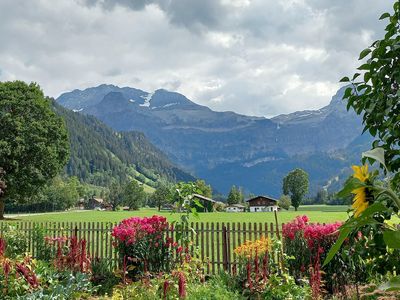 Ausblick vom Sitzplatz