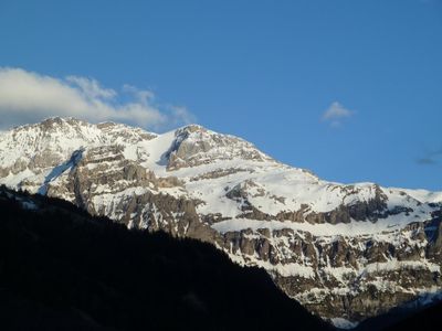 Bergsicht vom Balkon aus