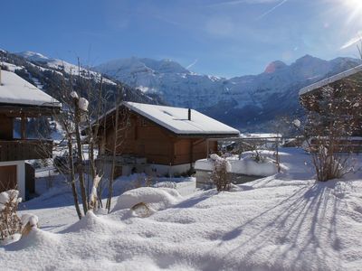 Aussicht vom Sitzplatz