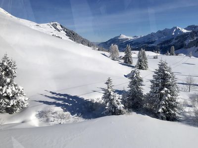 Winterlandschaft Adelboden Lenk