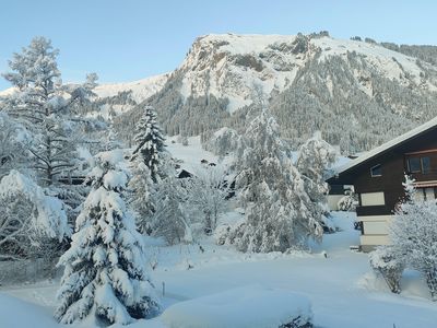 Aussicht Balkon Winter Betelberg