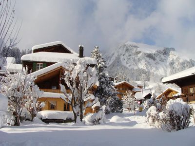 Gwunderstübli Aussenansicht Winter 