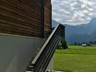 Balkonaufgang aussen