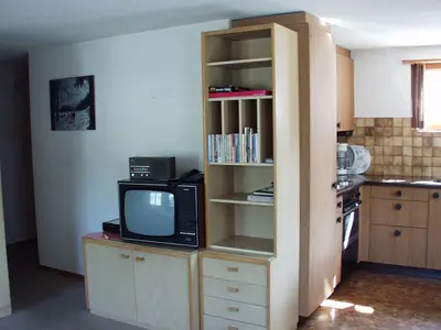 Wohnzimmer mit TV