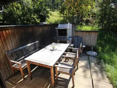 Terrasse mit Grill