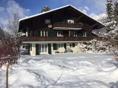 Chalet im Winter