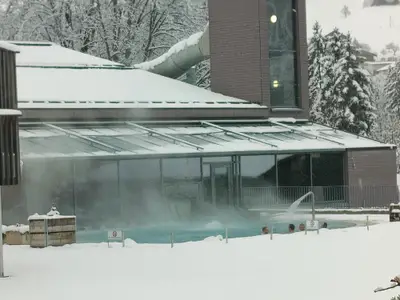 Geheiztes Aussenbad