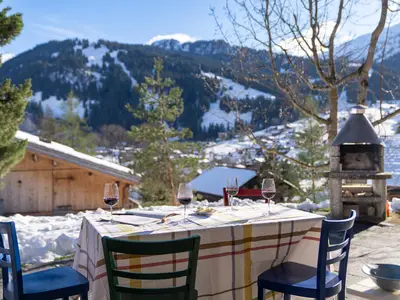 Verweilen auf der Terrasse