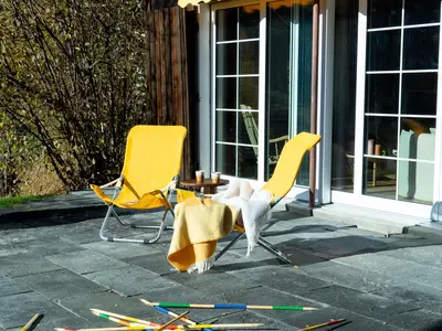 Nachmittagssonne auf der Terrasse