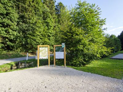 Infotafeln zum Wander- und Naturschutzgebiet