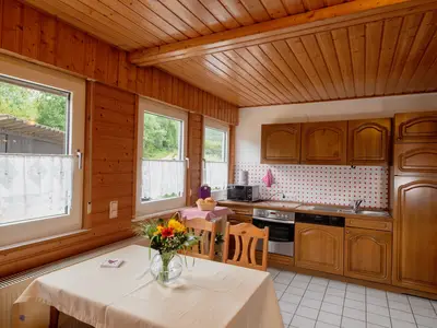 Küche - Ferienwohnung Schwalbennest