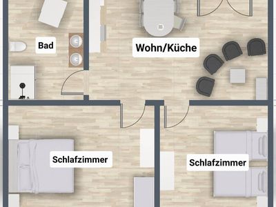 Ferienwohnung für 4 Personen (58 m²) in Lennestadt 9/10