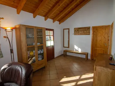 Wohnzimmer Ferienhaus Mondschein