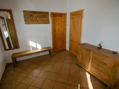 Wohnzimmer Ferienhaus Mondschein