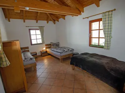 Schlafzimmer Ferienhaus Mondschein