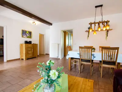 Wohnzimmer Ferienwohnung Kornkammer