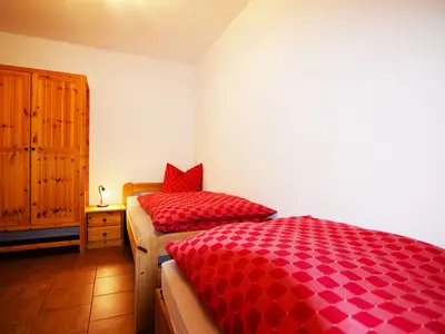 Schlafzimmer 2 Ferienwohnung Kornkammer