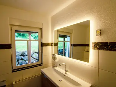 Badezimmer Ferienwohnung Kornkammer