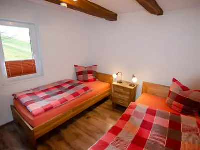 Fewo Waldblick Schlafzimmer