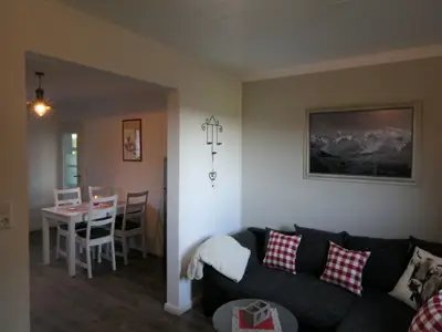 Wohnzimmer, Sitzecke Küche