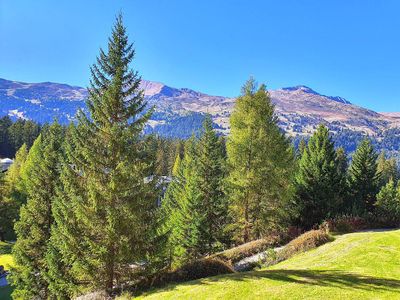 Aussicht vom Wohnzimmer/Balkon aus