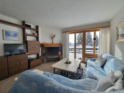 Wohnzimmer mit Terraasse