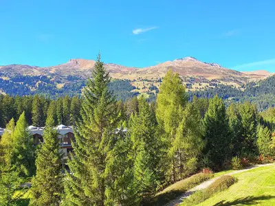 Aussicht vom Wohnzimmer/Balkon aus