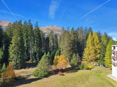 Aussicht vom Wohnzimmer/Balkon aus