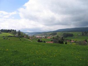 Blick von Ruhbühl in Richtung Lenzkirch