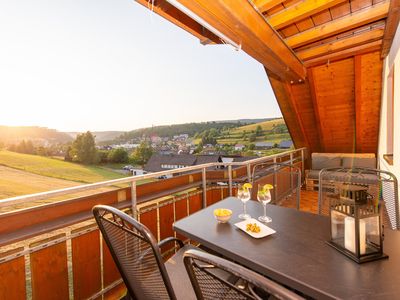 Drink auf dem Balkon