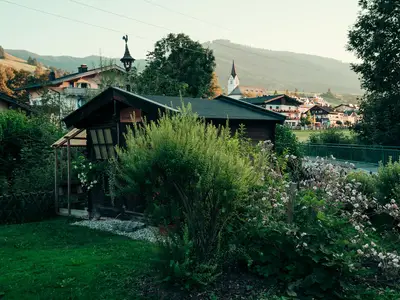 Garten im Sommer