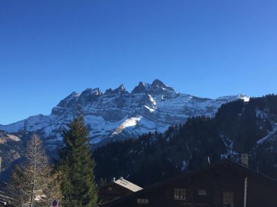 Les dents du midi (vue du balcon)