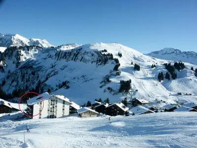 Chalet, direkt an der Skipiste