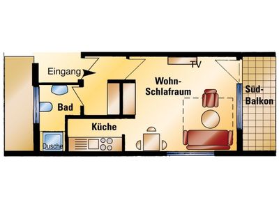 Ferienwohnung für 2 Personen (35 m²) in Leutasch 10/10