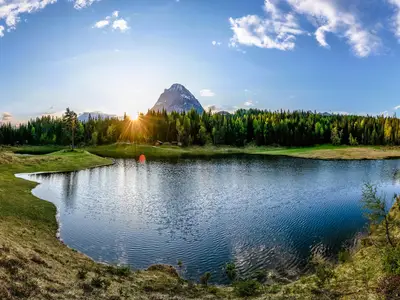 Lottensee Panorama - Seefeld (1)