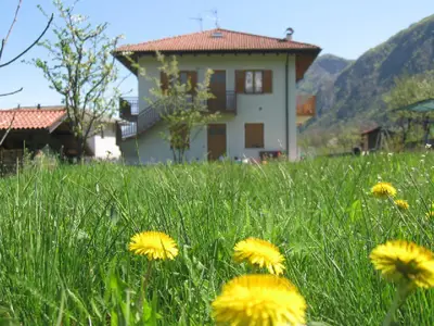 außerhalb der Ferienwohnung - Garten