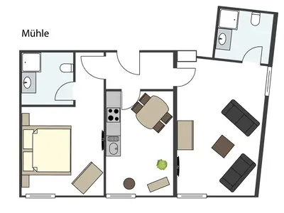 Ferienwohnung für 3 Personen (50 m²) in Lichtenfels (Bayern) 7/7